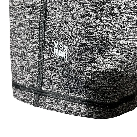 Victoria's Secret Sport Knockout Capri Leggings Size Large Heathered Gray - Picture 4 of 4